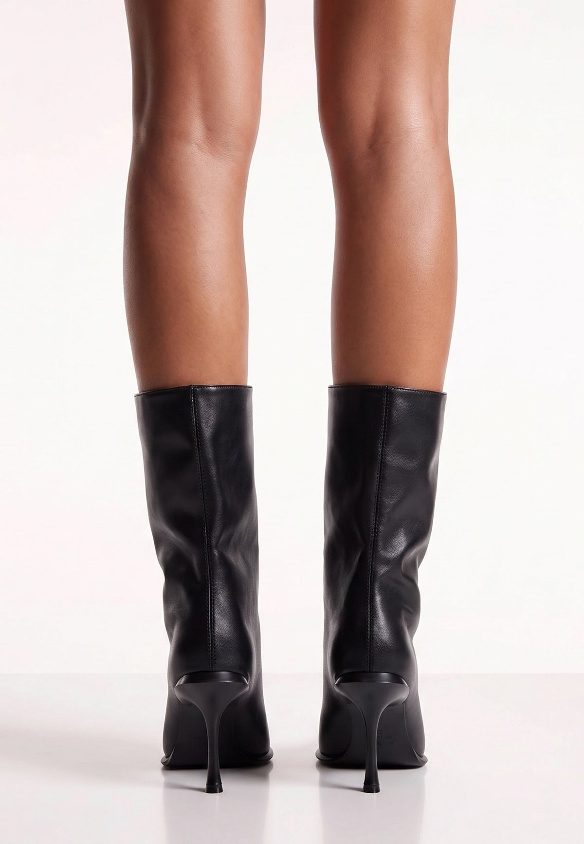 Enkellaarsjes met stilettohak