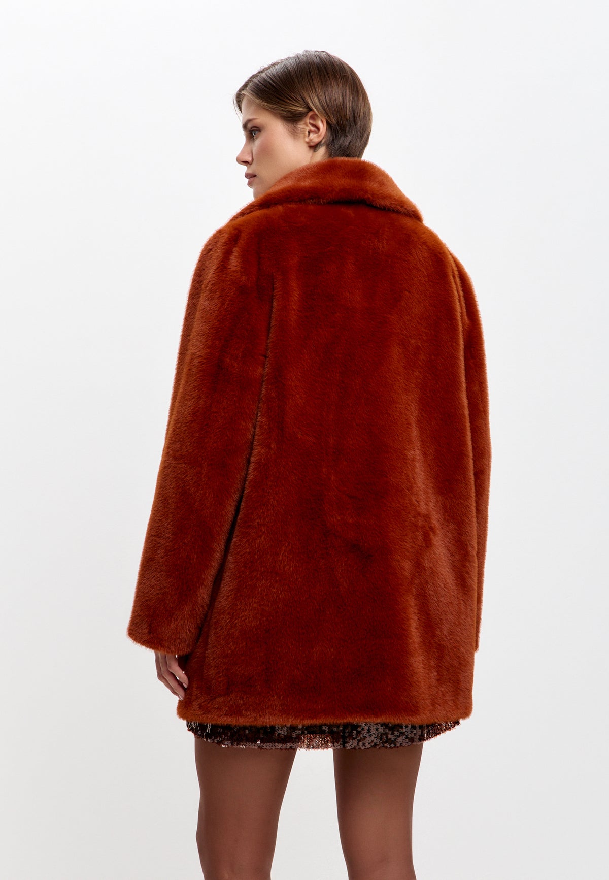 Manteau classique – Terracotta