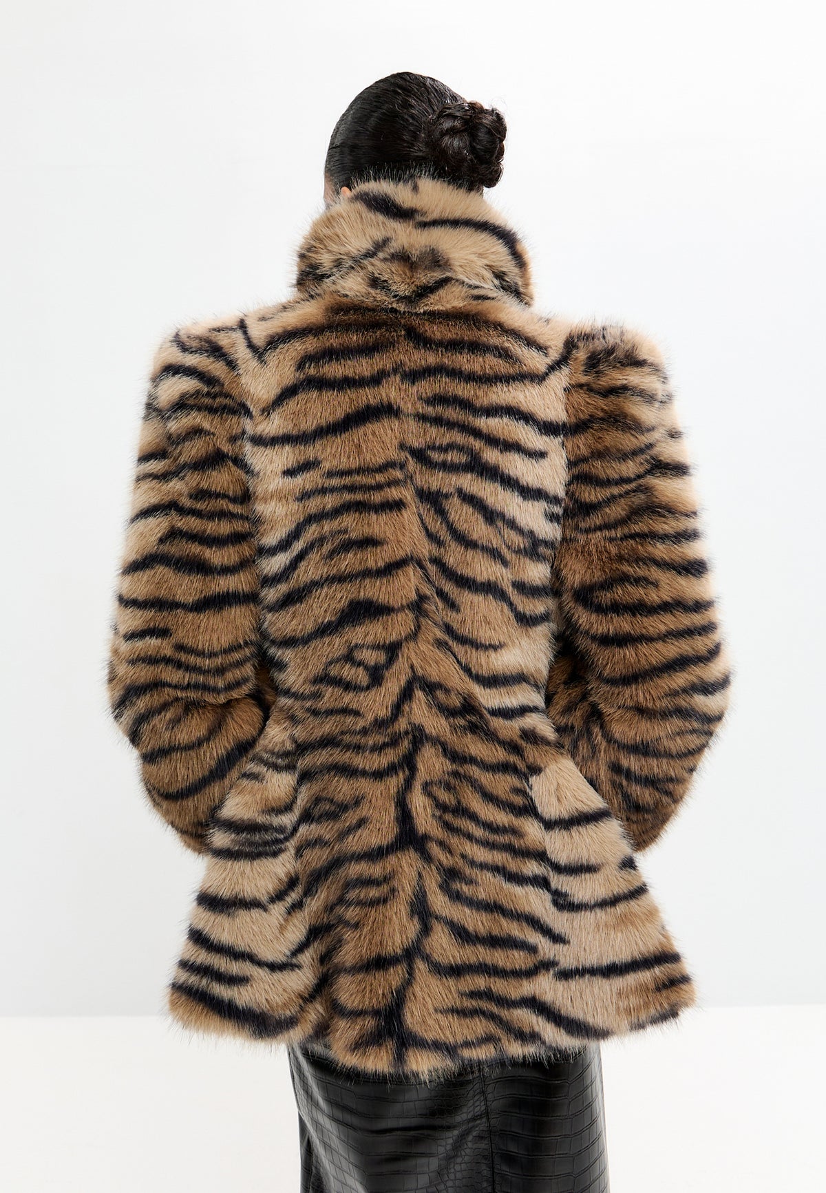 Veste en fausse fourrure – Tigress