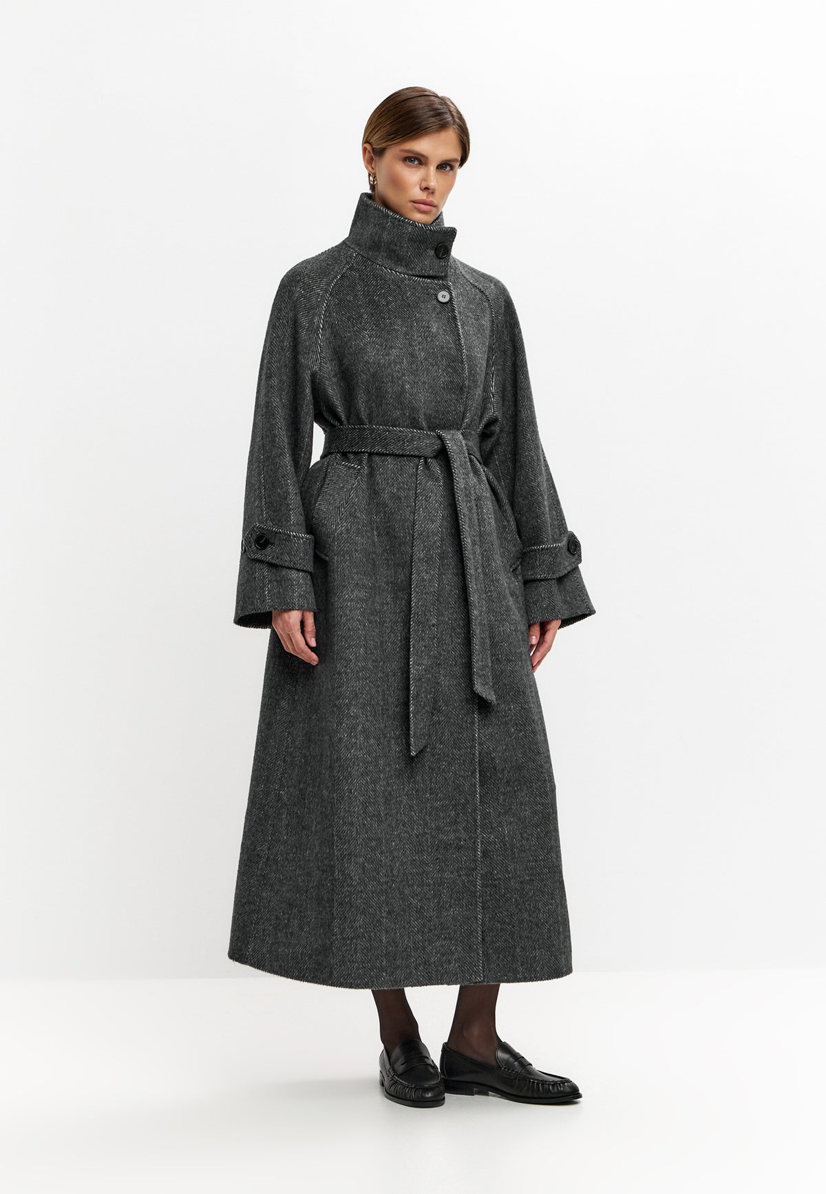 Highland Mist Coat - Graphite