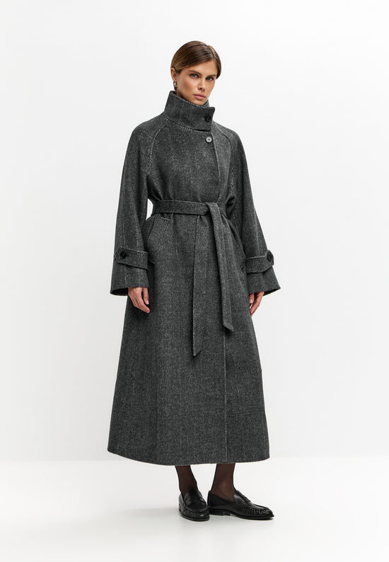 Highland Mist Coat - Graphite
