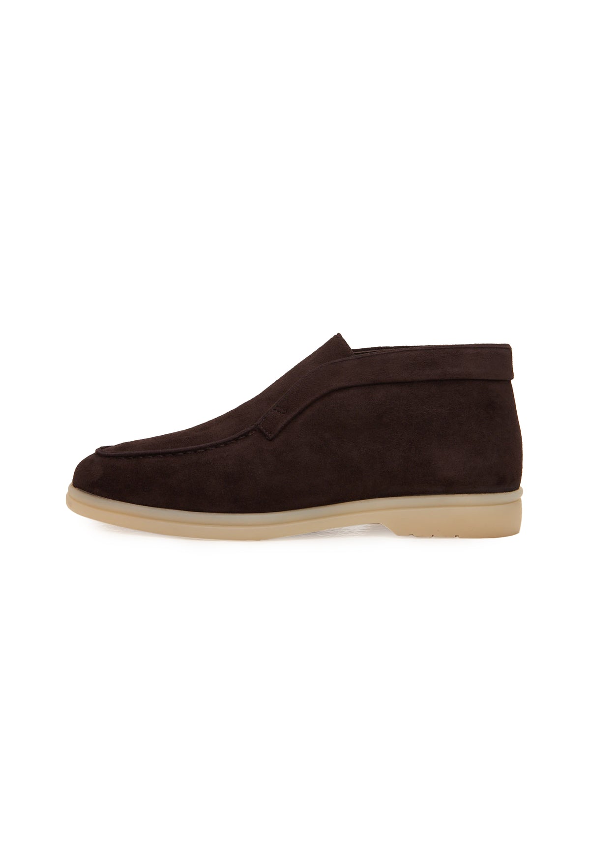 Loafers Wool Step High z wełny – Brązowy