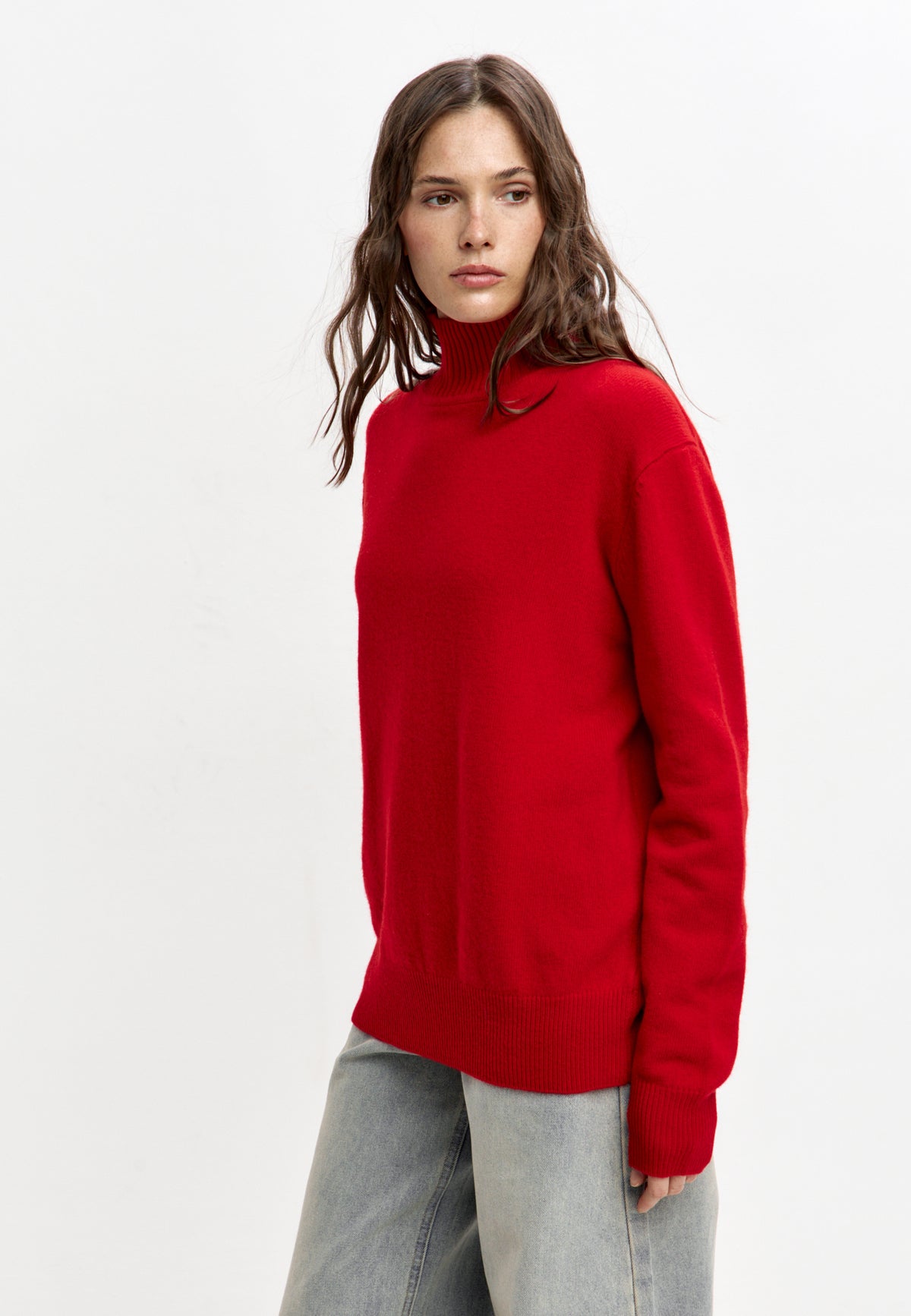 Jersey de lana merino Mauve – Marrón