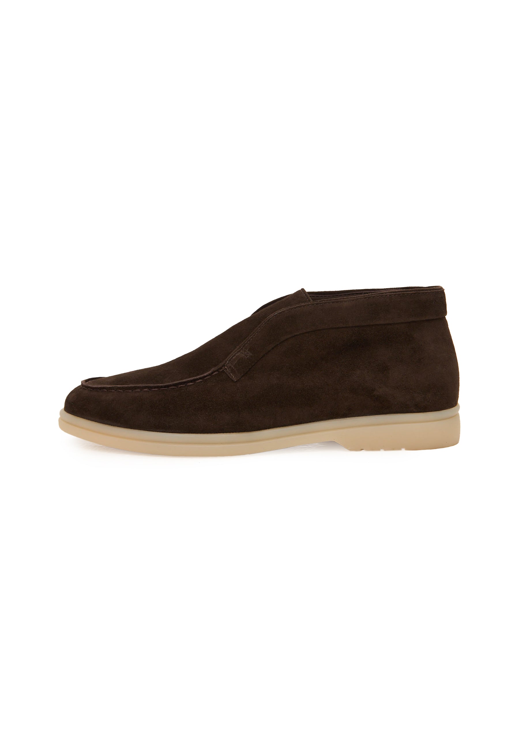 Noir Step loafers med høj hæl – Brun