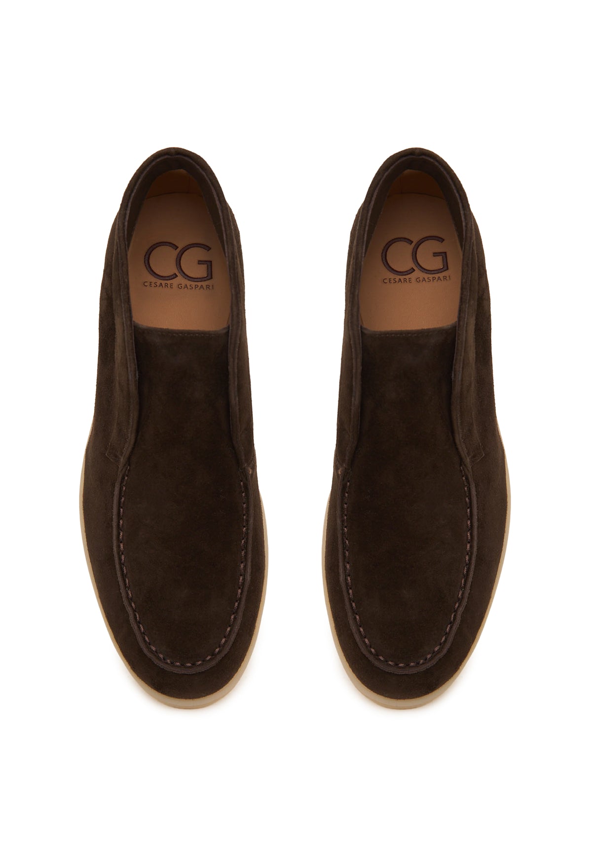 Noir Step High Loafers - Brown