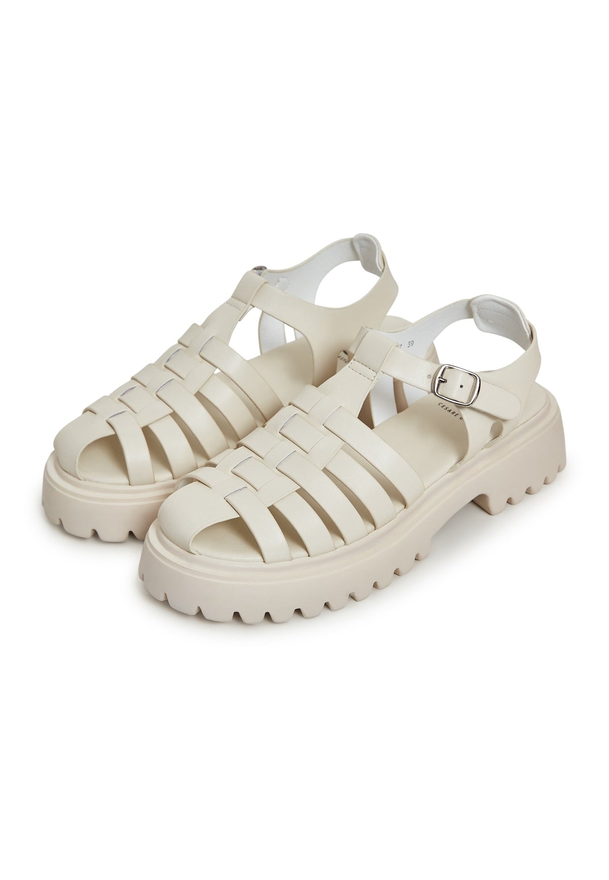 Urban blokhak sandalen