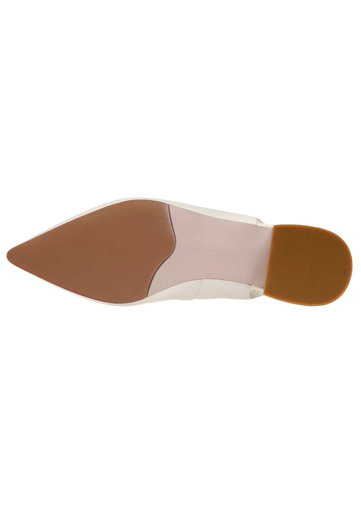 Escarpins Pearl à bride arrière – Beige