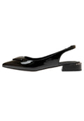 Pearl Slingback Pumps - Black