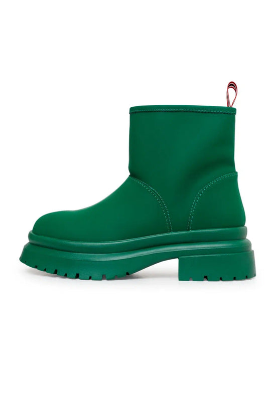 Klasyczne buty zimowe - zielone
