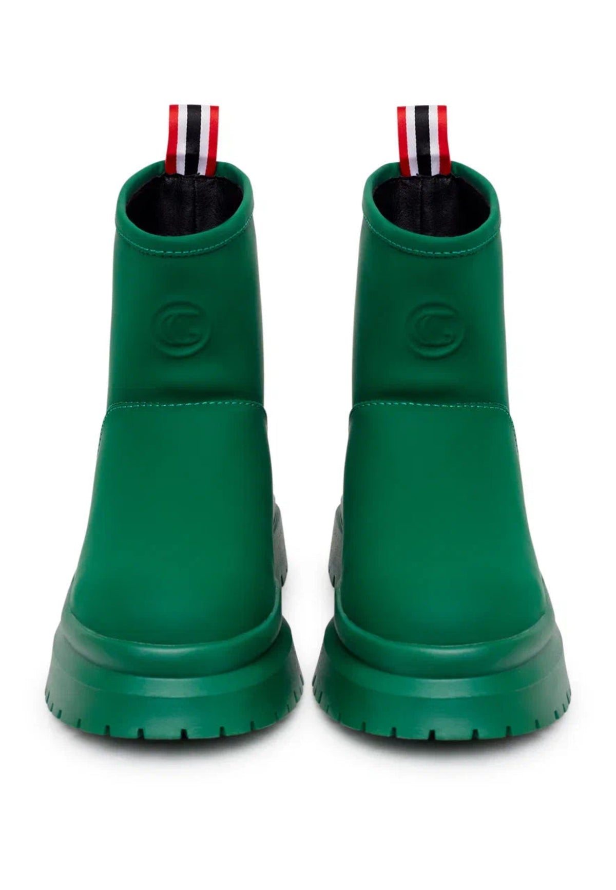 Klasyczne buty zimowe - zielone