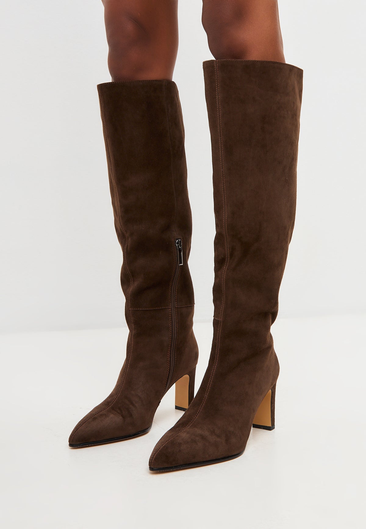 Knee-High Boots Hildi - Brown