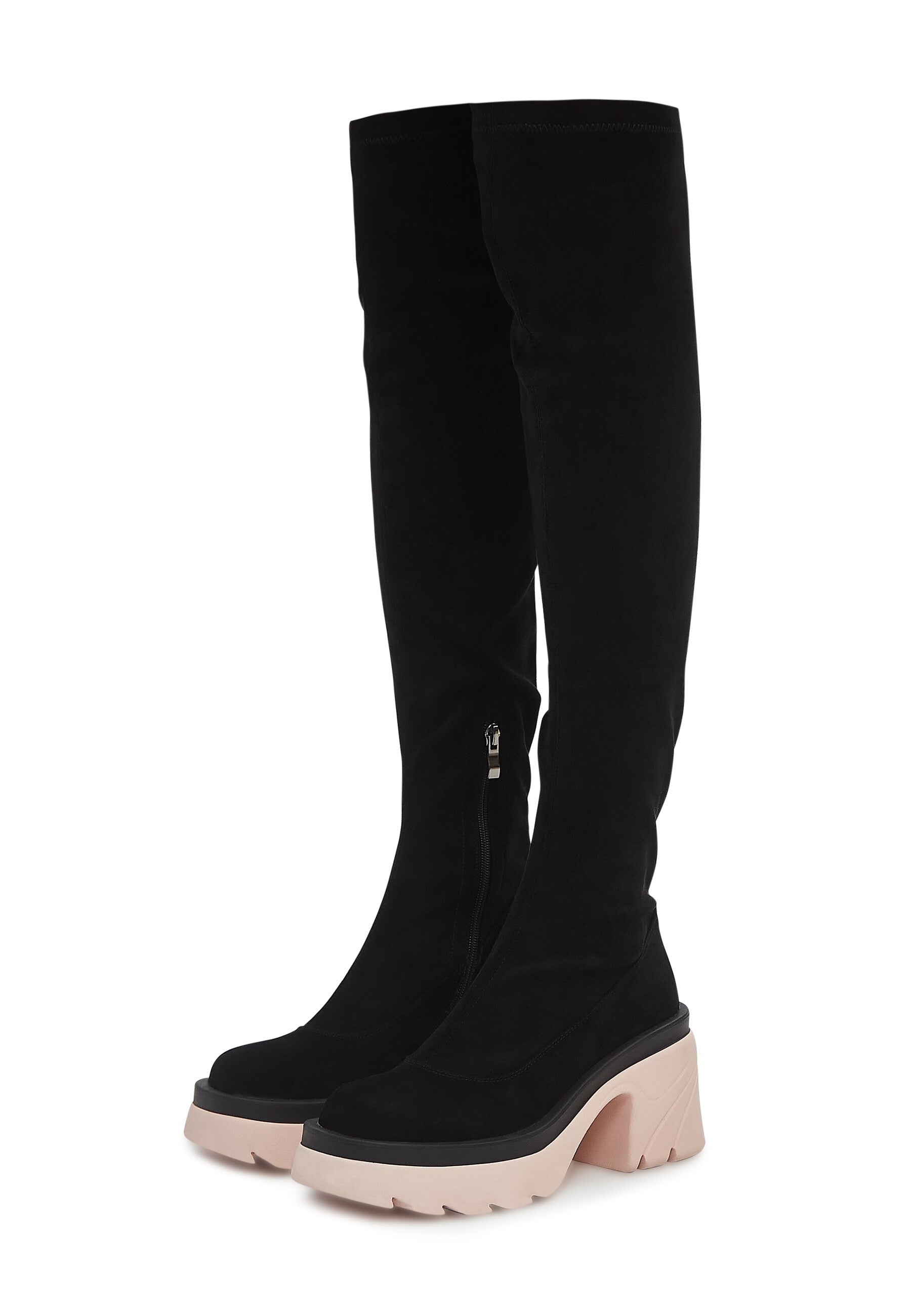 Over-the-Knee Suede Boots