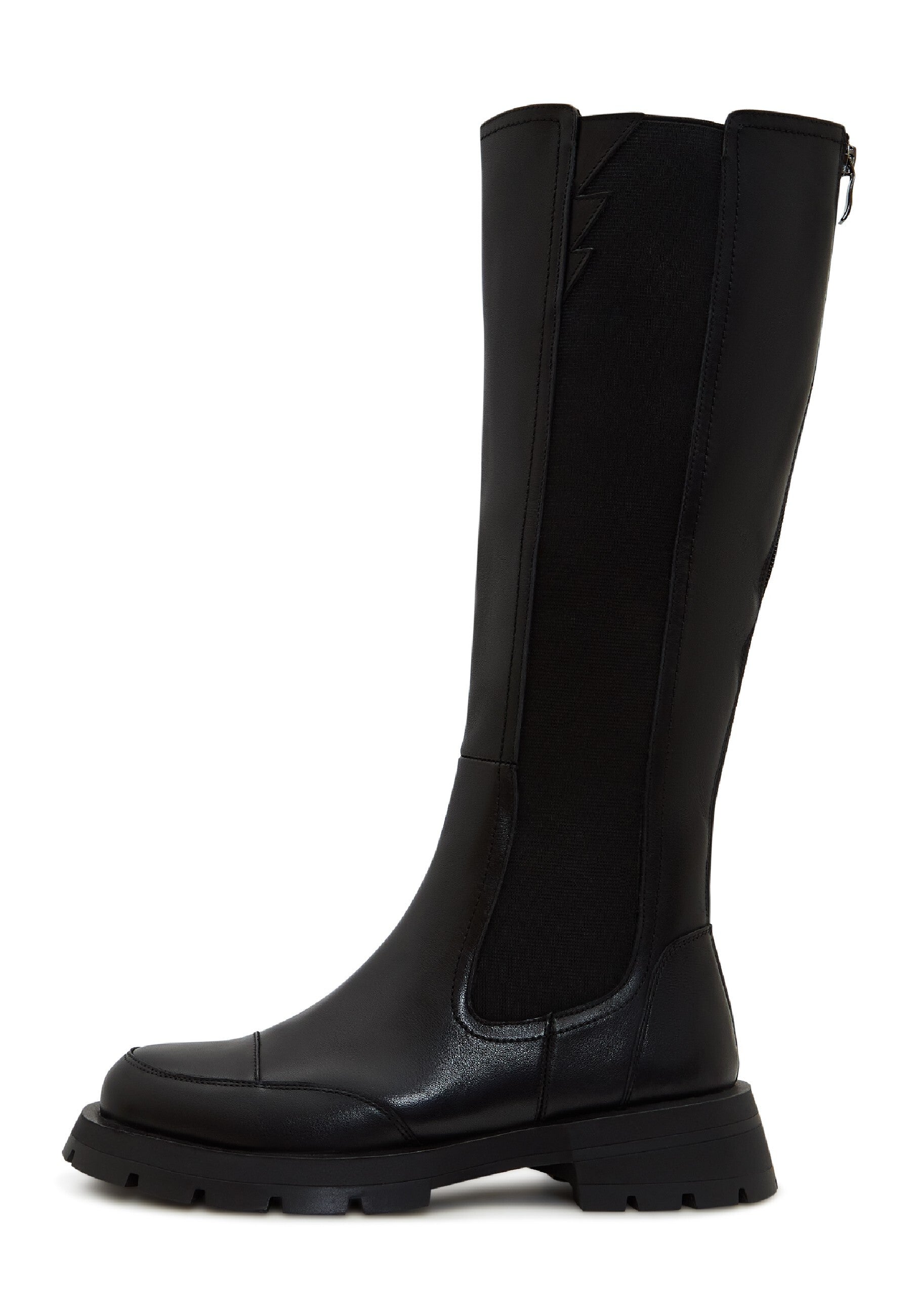 Tall Stretch Panel Boots