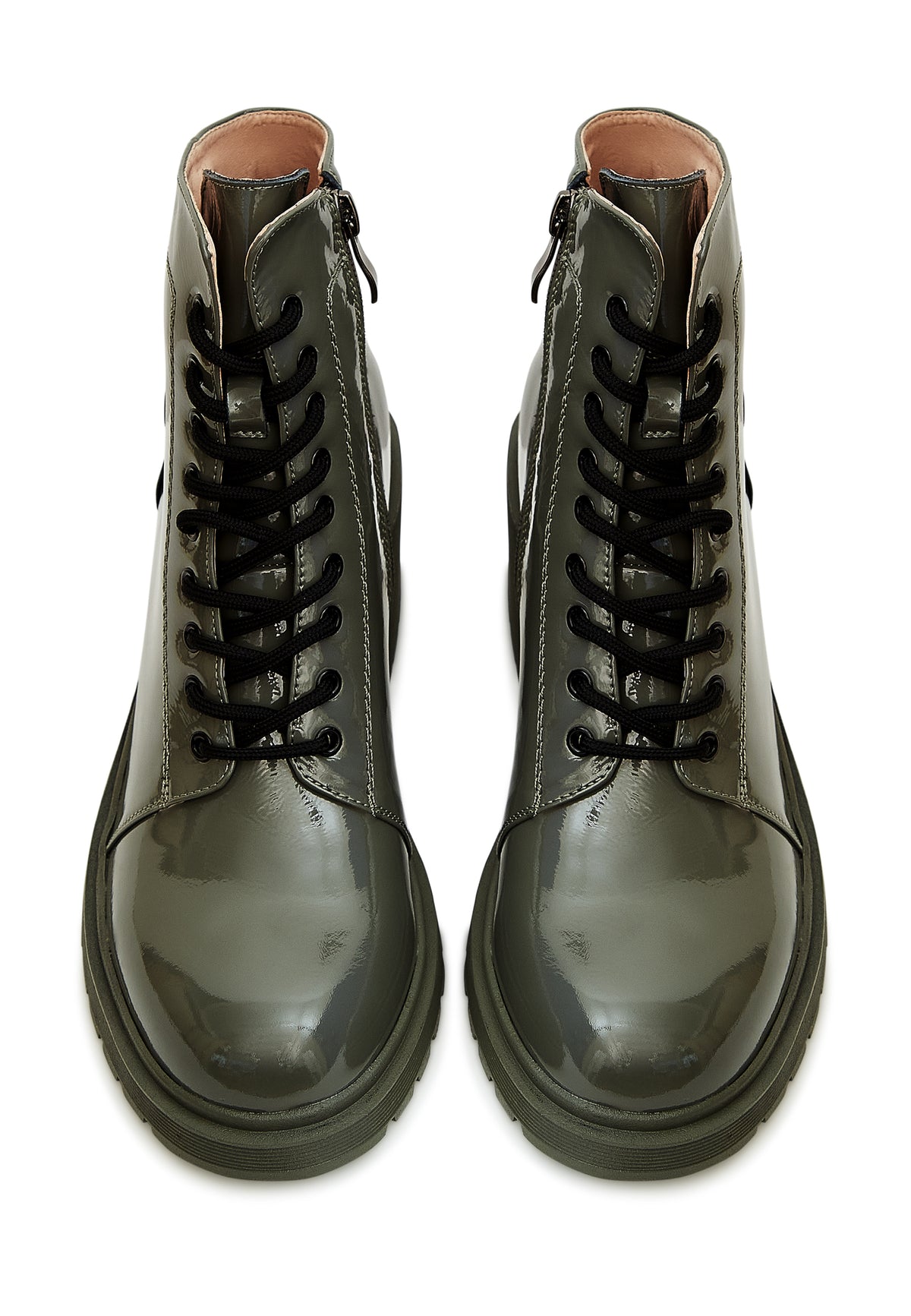 Urban Gloss Combat Heels