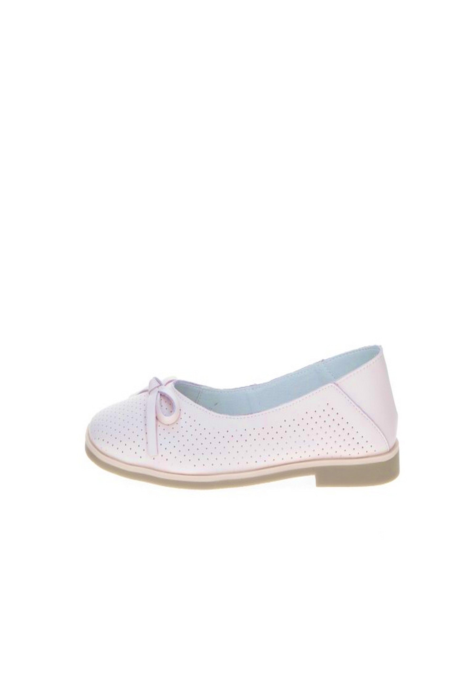 Perforated Bow Flats - Pink