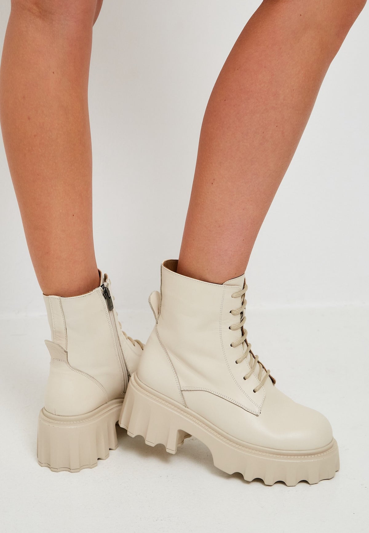 Buty bojowe Bold Edge - beżowe