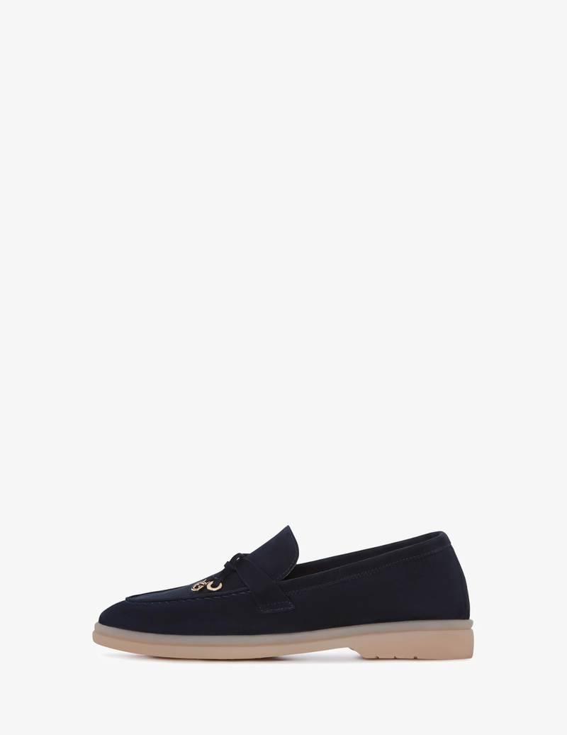 MOCCASINS AURELIA NAVY BLUE