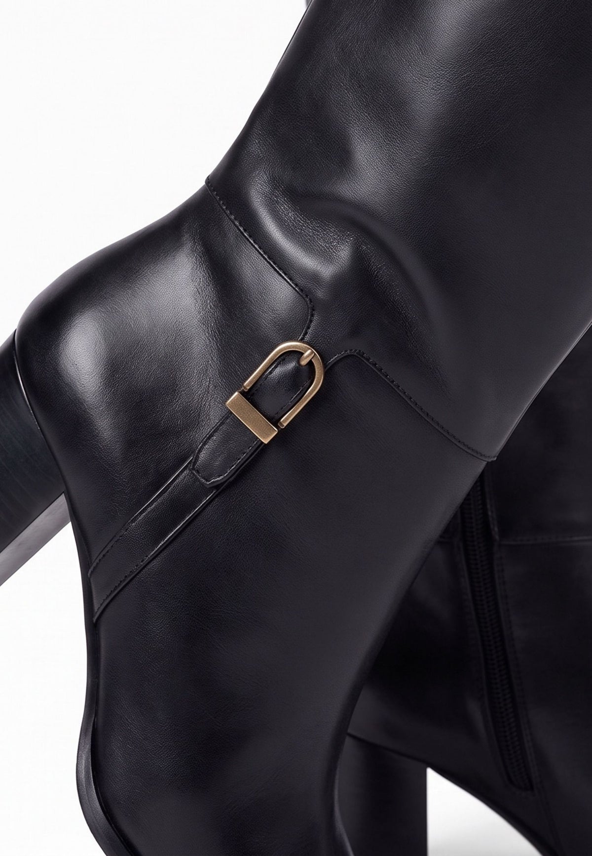 Over-the-Knee Block Heel Boots