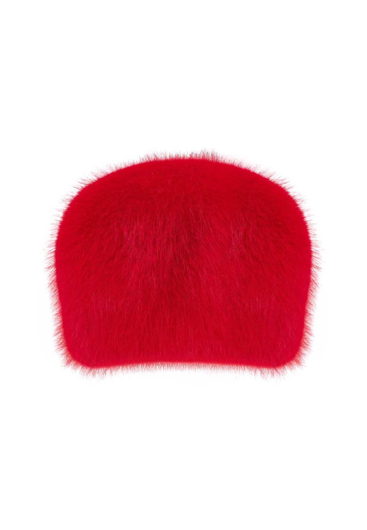 Cappello in pelliccia sintetica invernale – Rosso