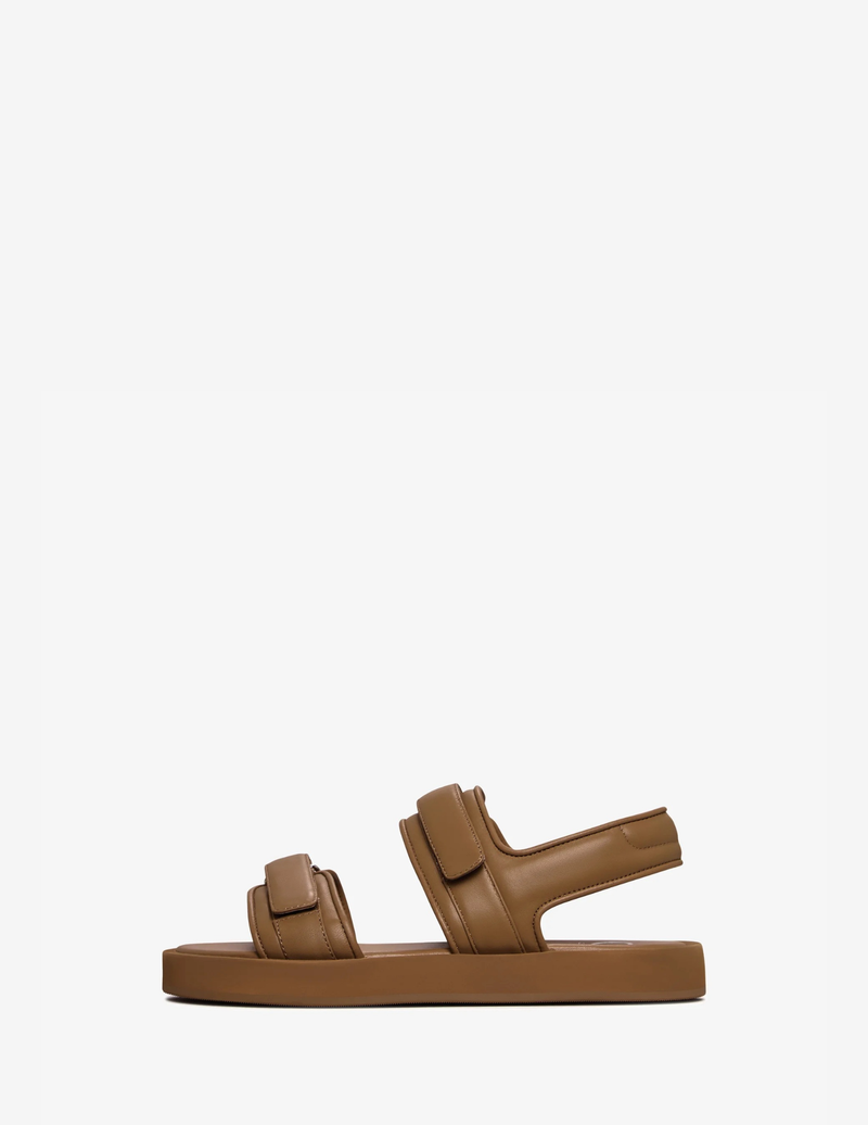 VELCRO LEATHER SANDALS