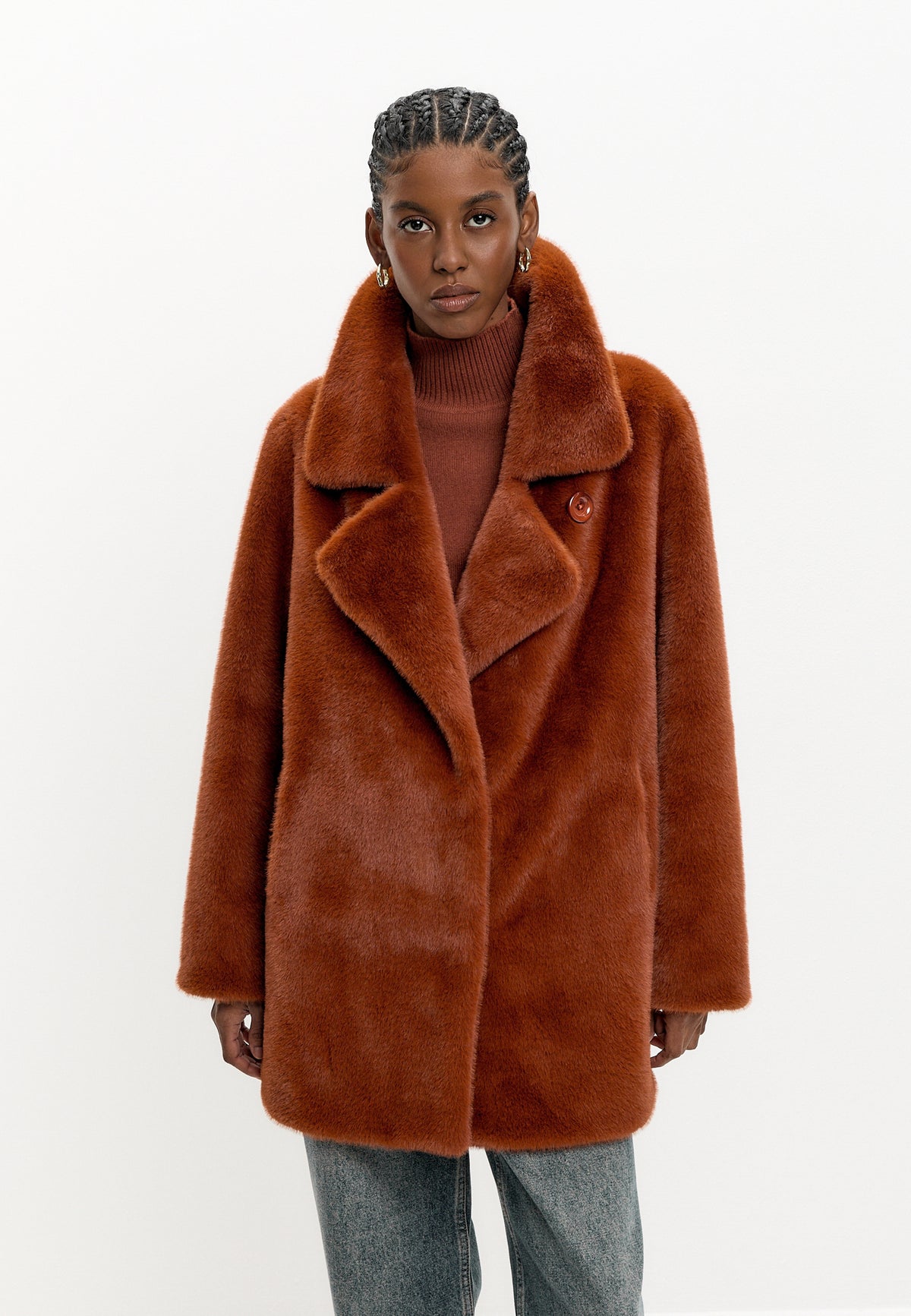 Cappotto classico – Terracotta