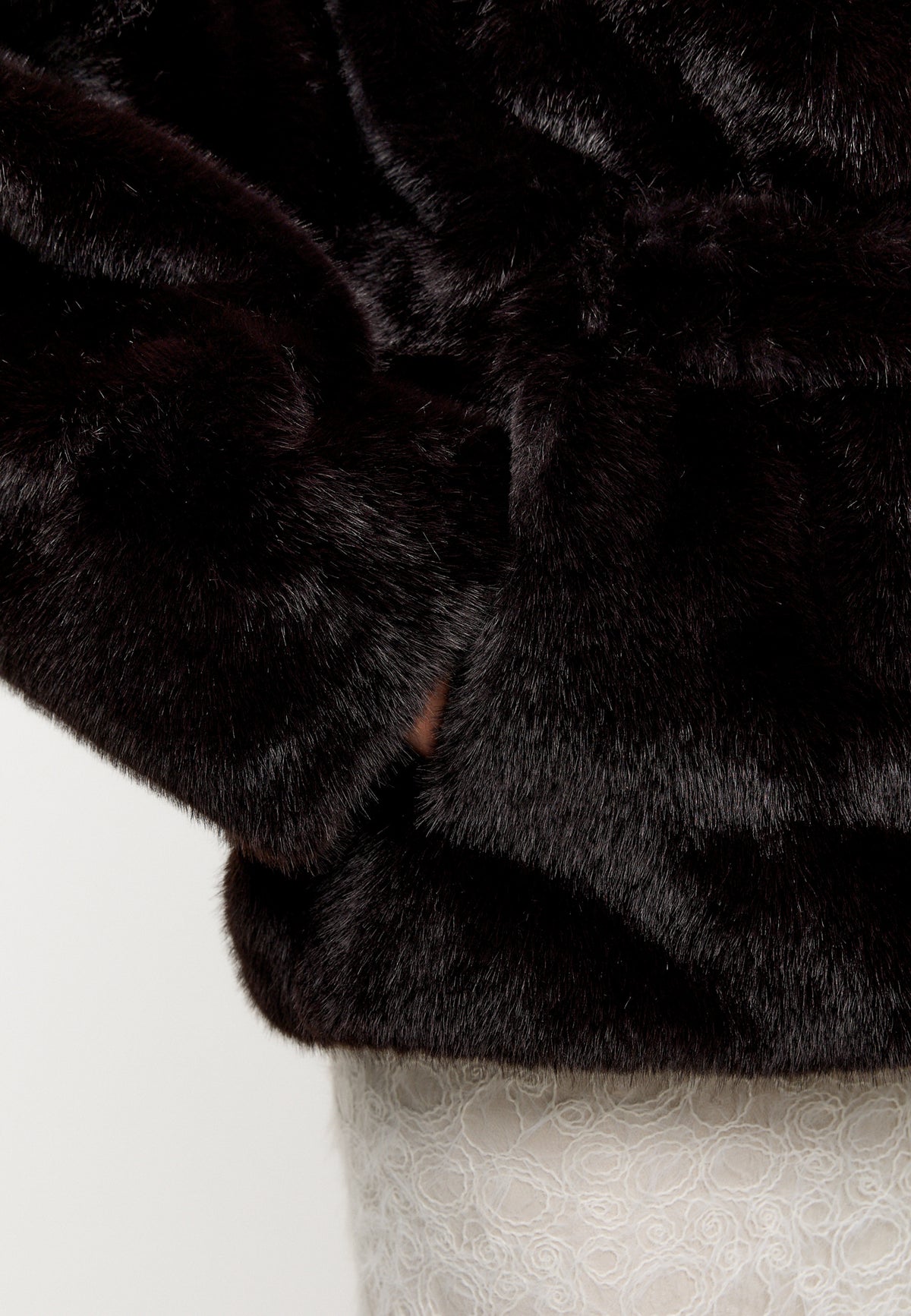 Chaqueta Faux Arena – Marrón