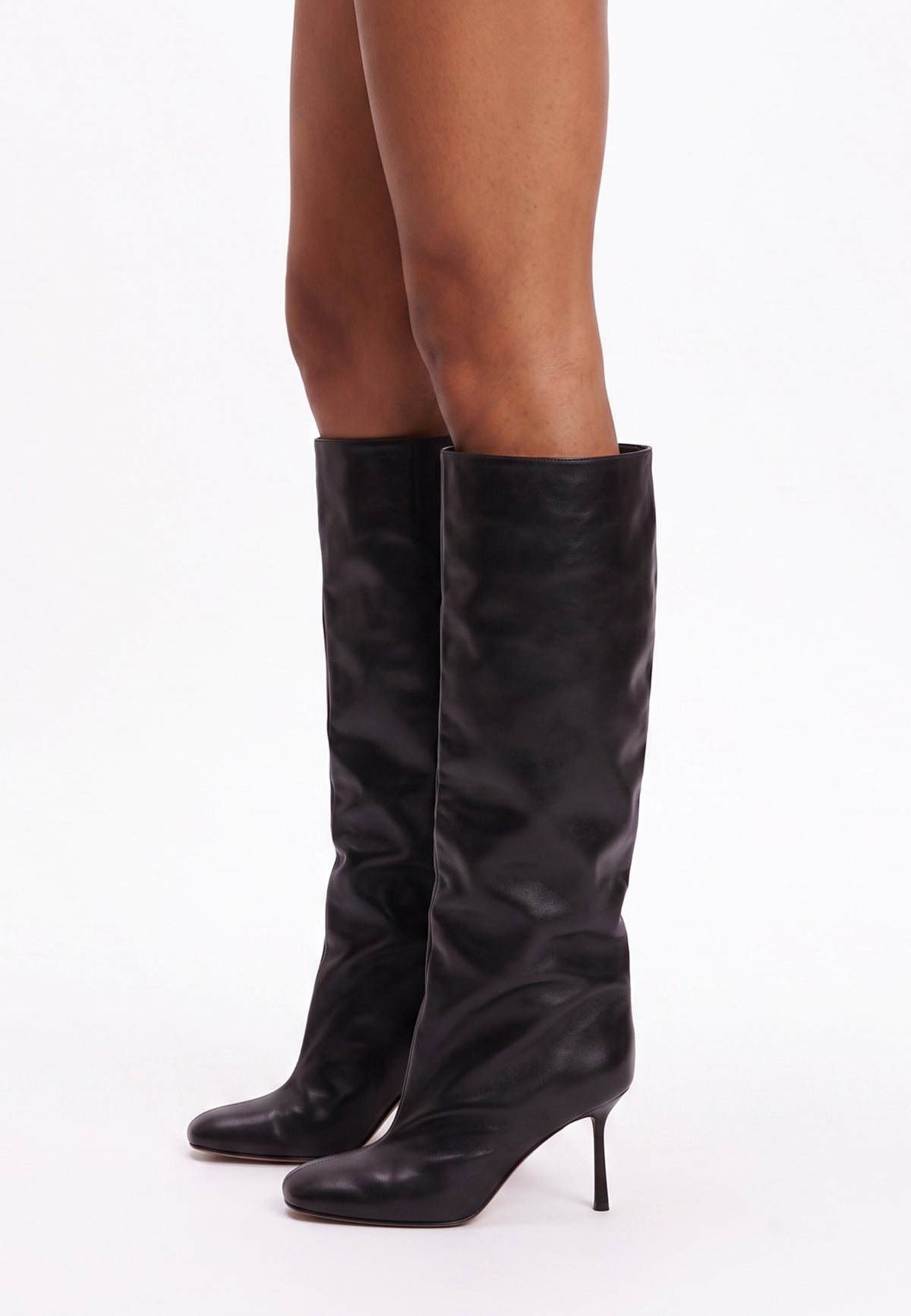 Botines de tacón stiletto – Negro