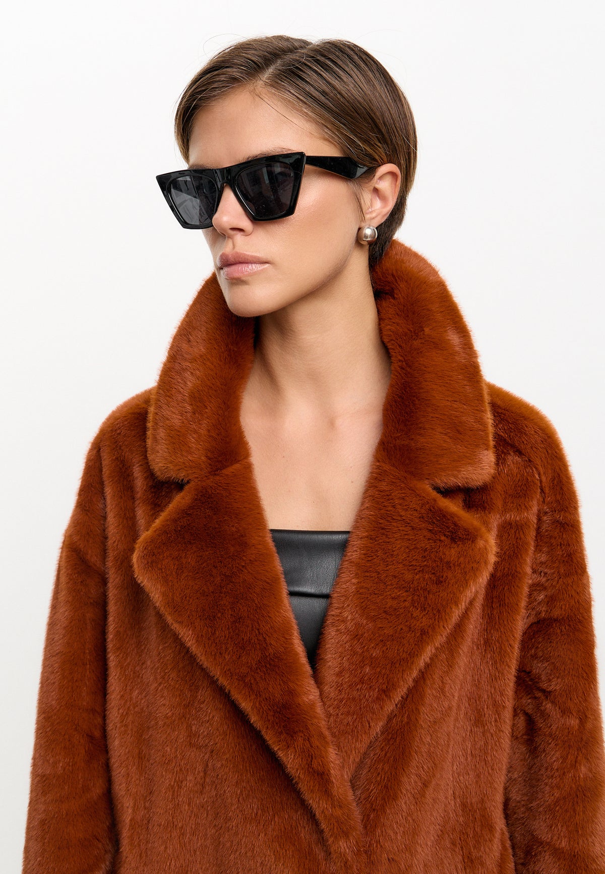 Autumn Fox Coat - Terracota