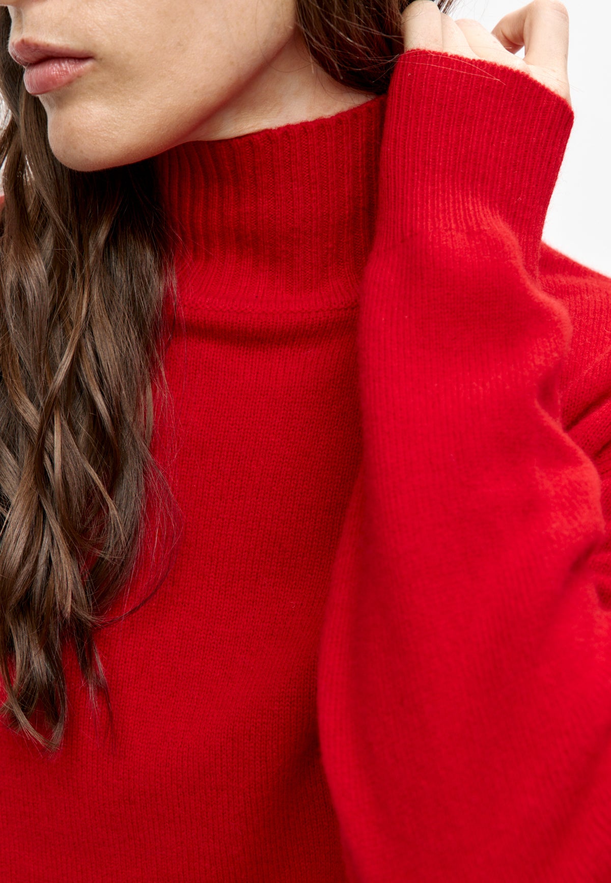 Jersey de lana merino Mauve – Marrón