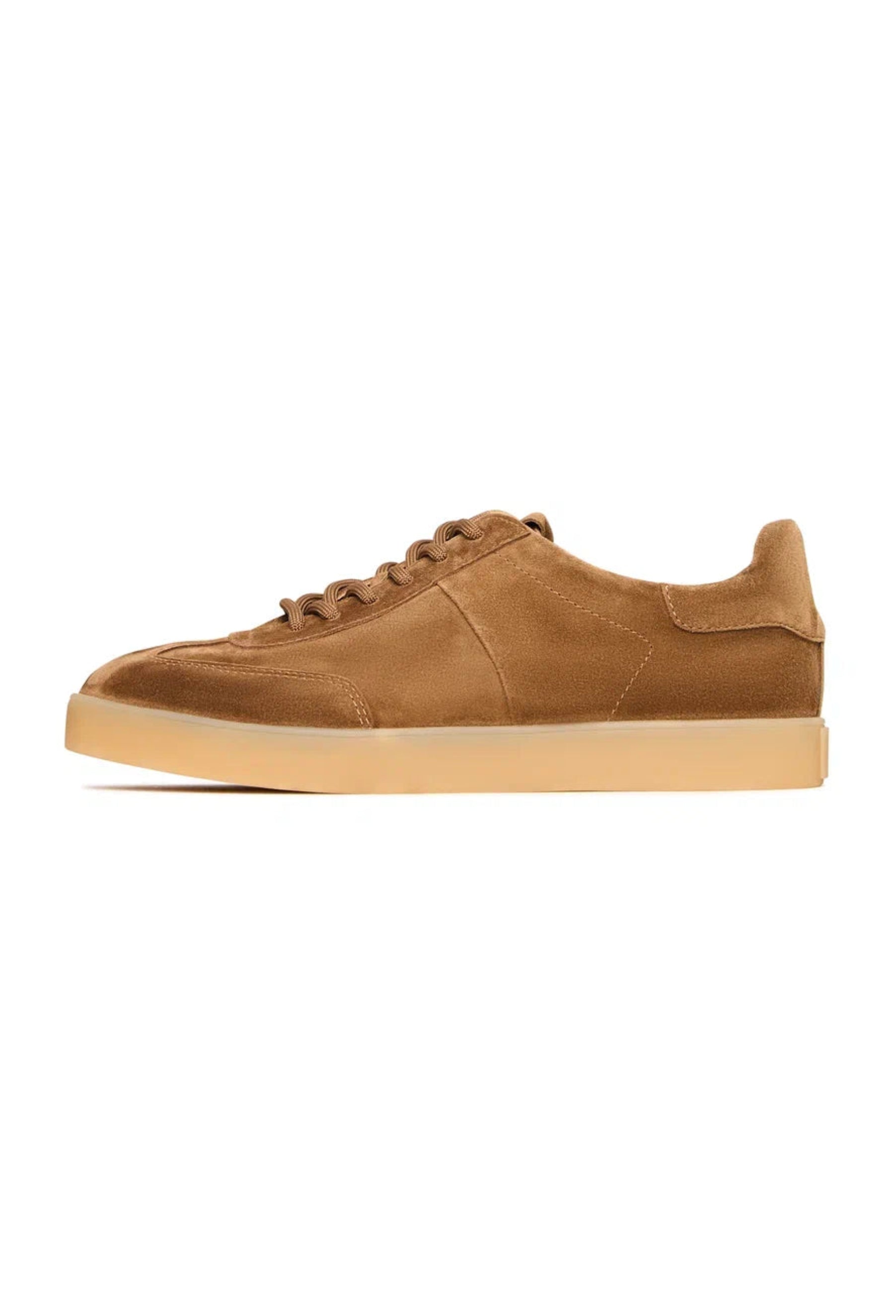 Classic Suede Low-Top Sneakers - Brown