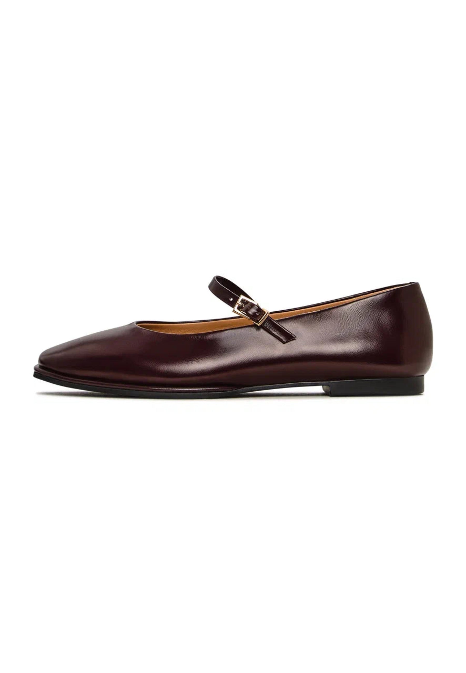 Classic Mary Jane Flats - Bordeaux