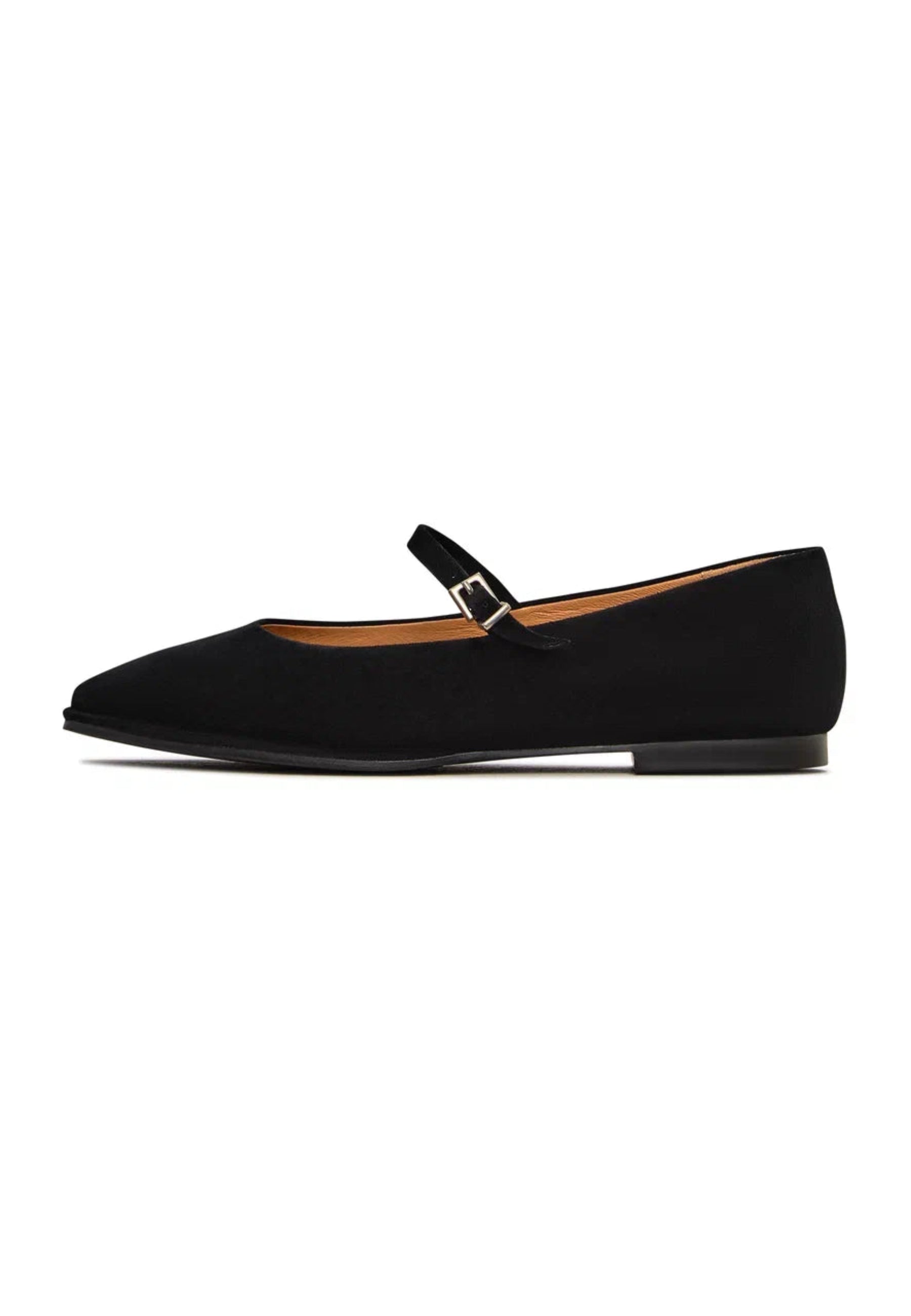 Classic Mary Jane Flats - Black