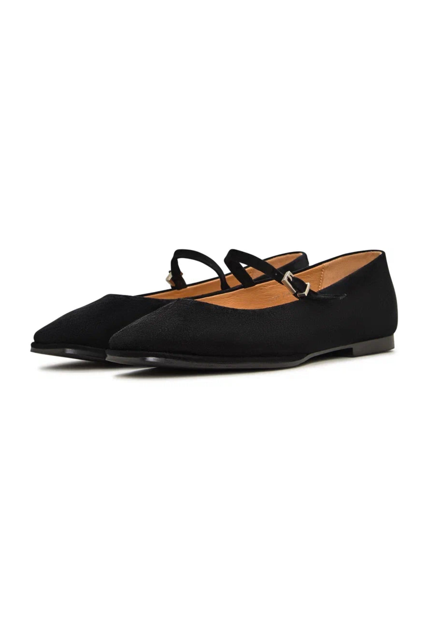 Classic Mary Jane Flats - Black