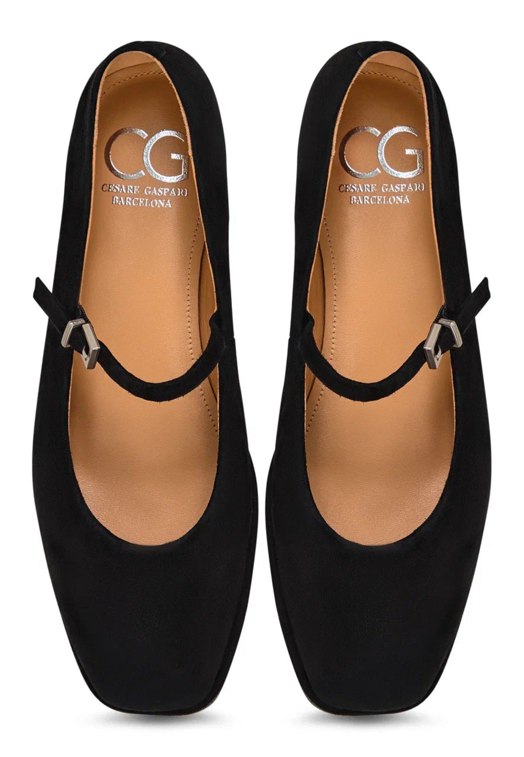 Classic Mary Jane Flats - Black