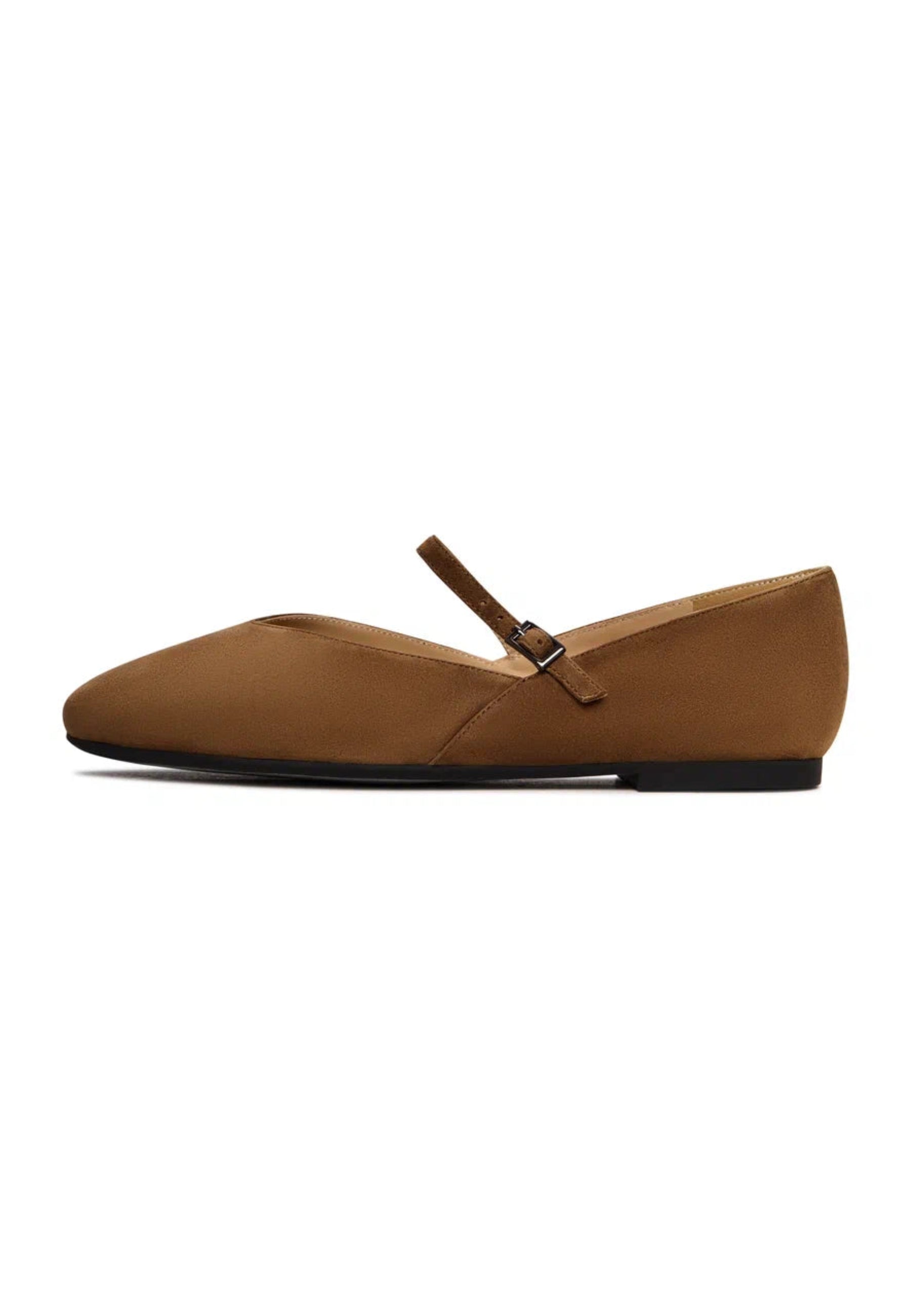 Elegant Suede Mary Janes