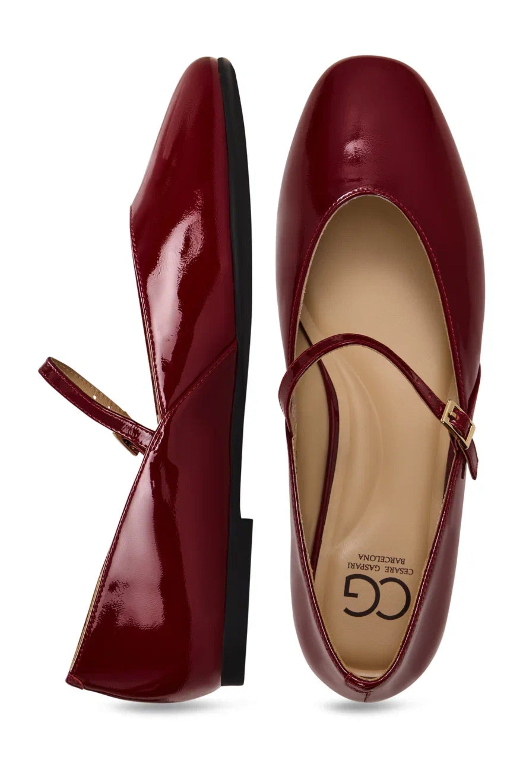 Patent Leather Mary Jane Ballerinas