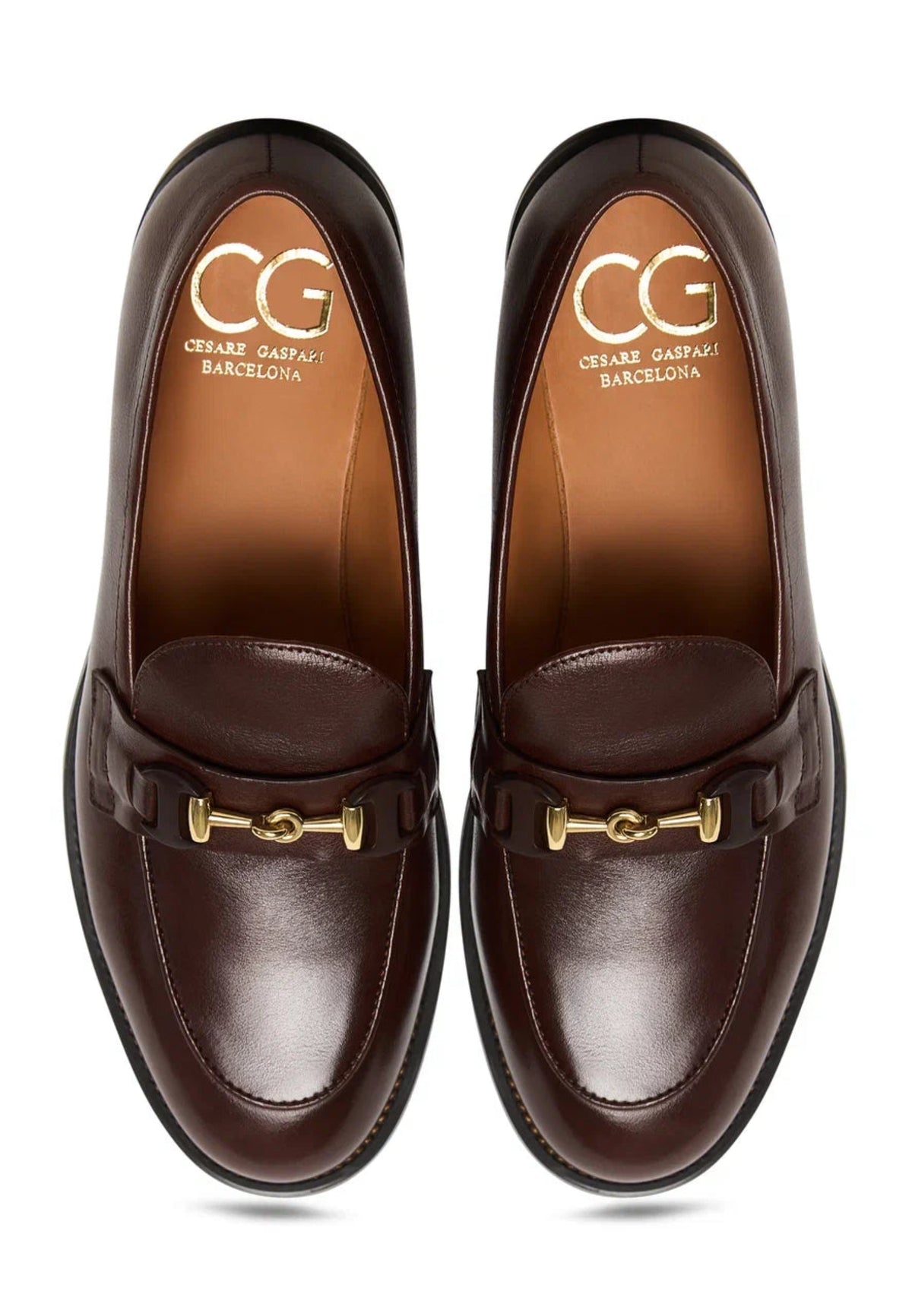 Leather Loafers - Brown