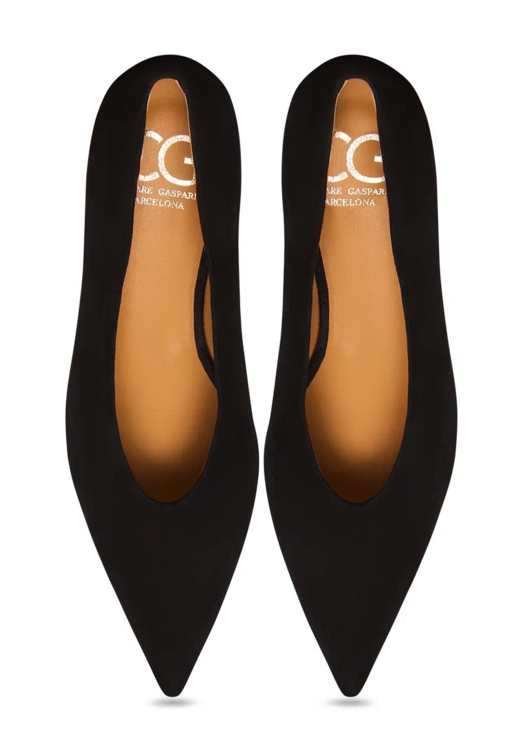 Velvet Curve Pumps - Black
