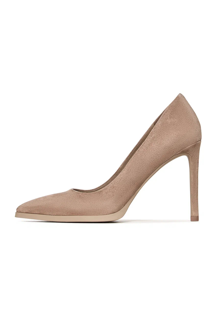 Skyline Suede Stilettos - Beige