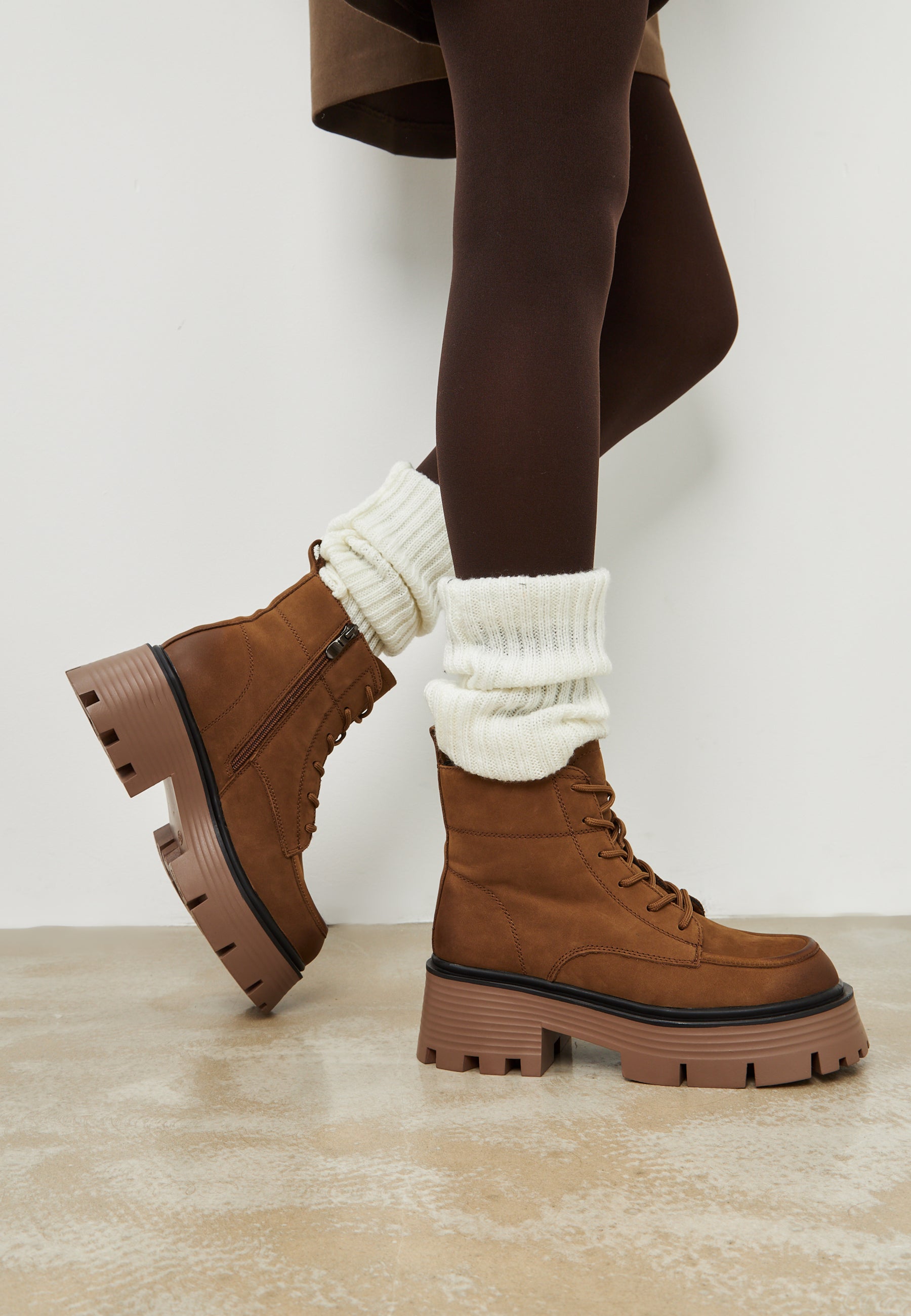 Casual Platform Ankle Boots - Cesare Gaspari 