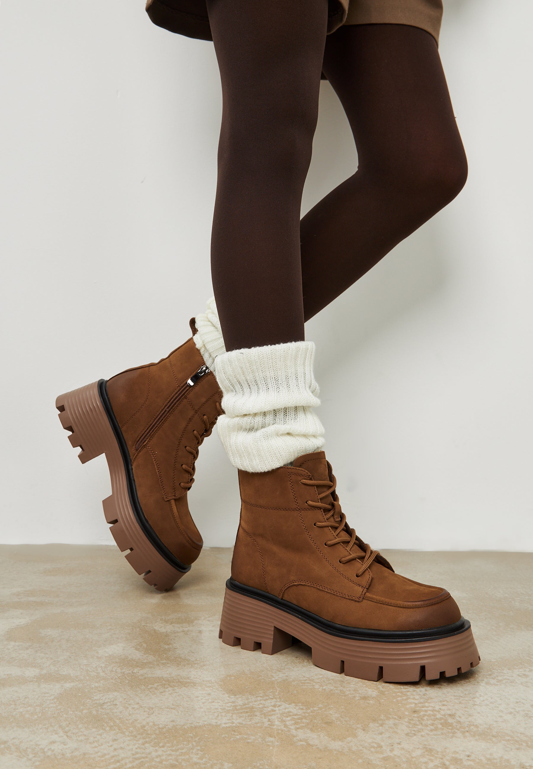 Casual Platform Ankle Boots - Cesare Gaspari 