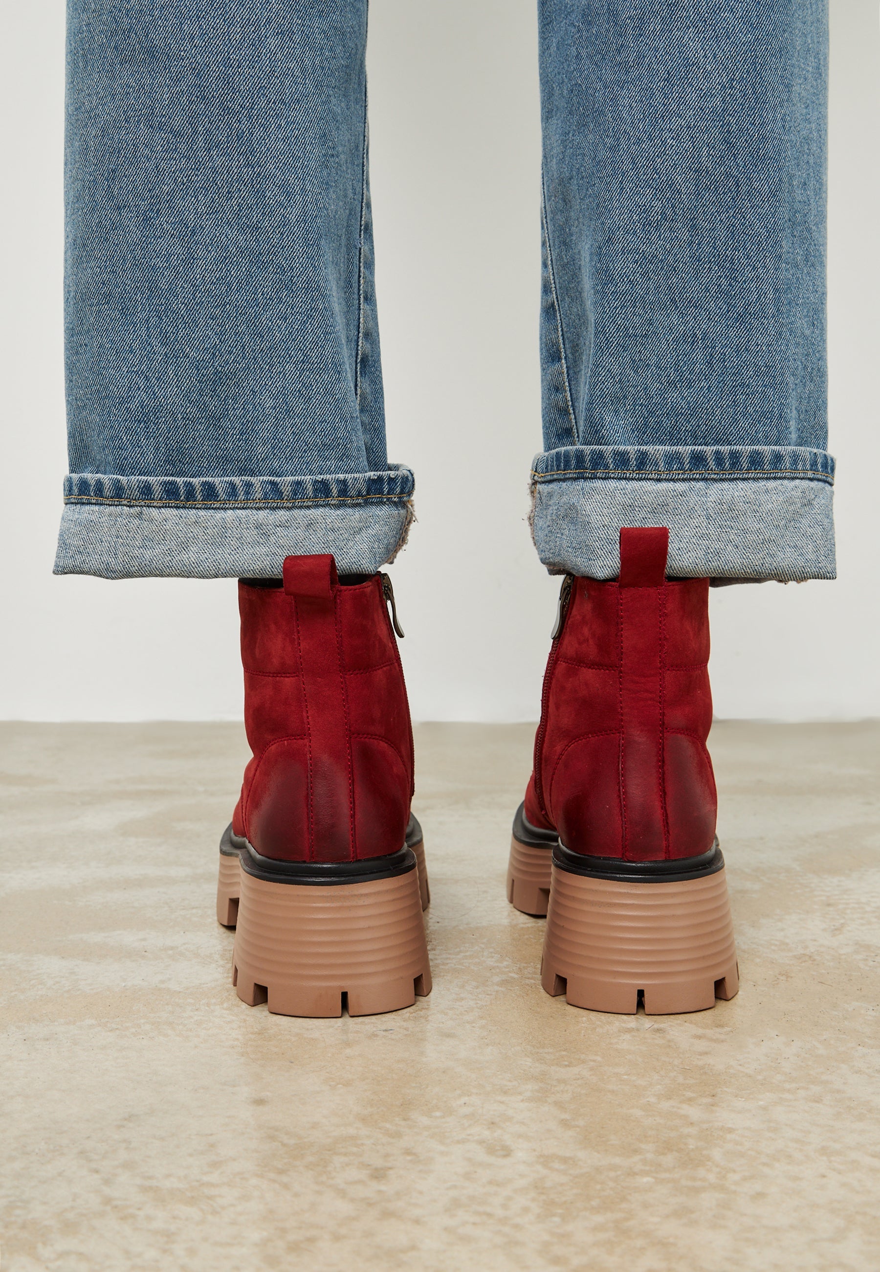 Casual Platform Ankle Boots - Cesare Gaspari 