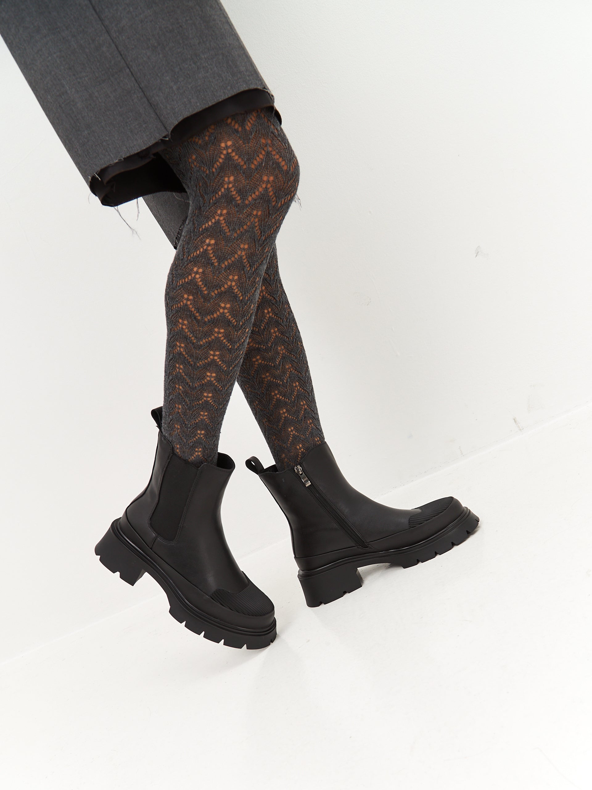 Urban Platform Ankle Boots - Cesare Gaspari 