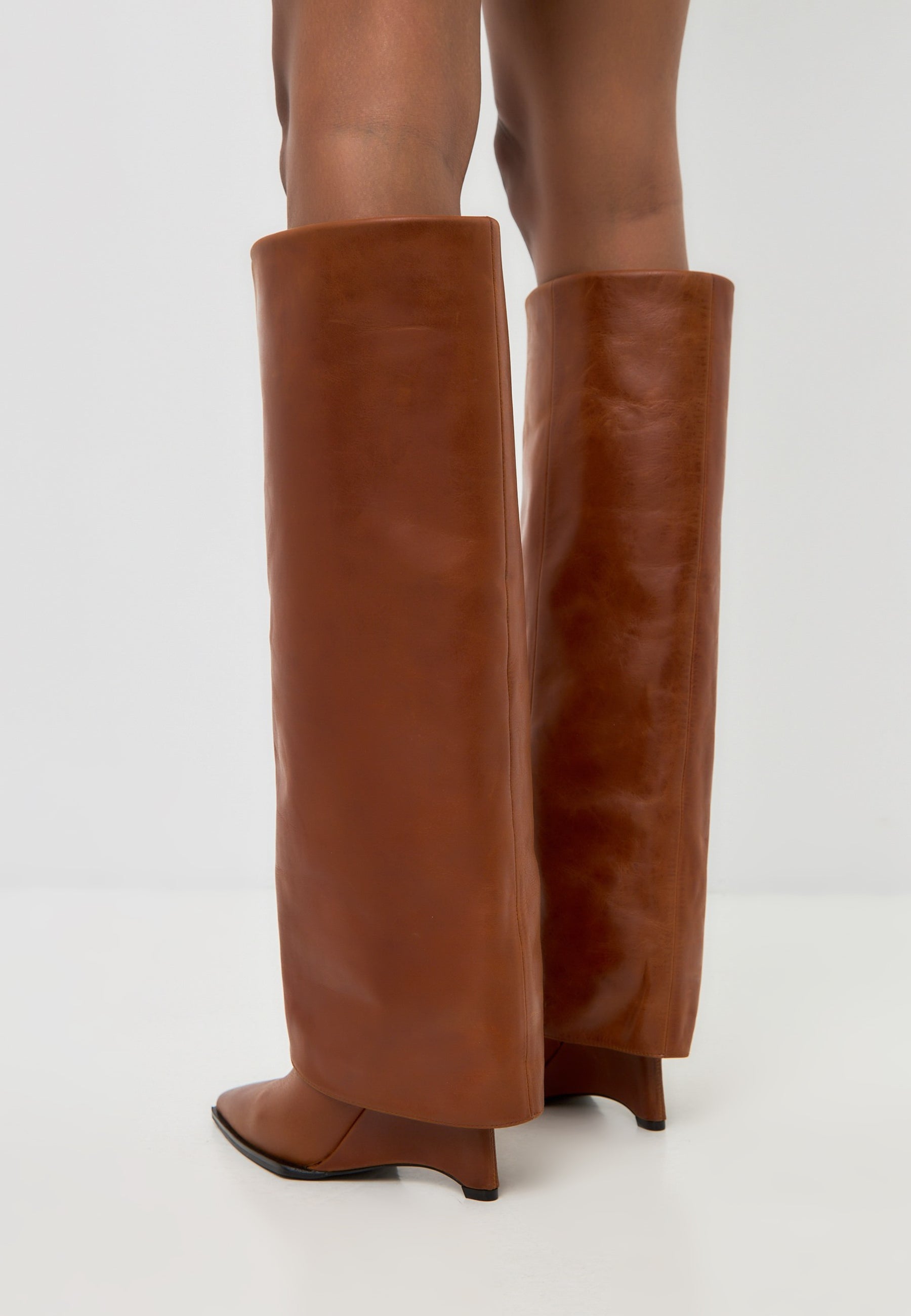 Over the Knee-High Boots Milady - Brown