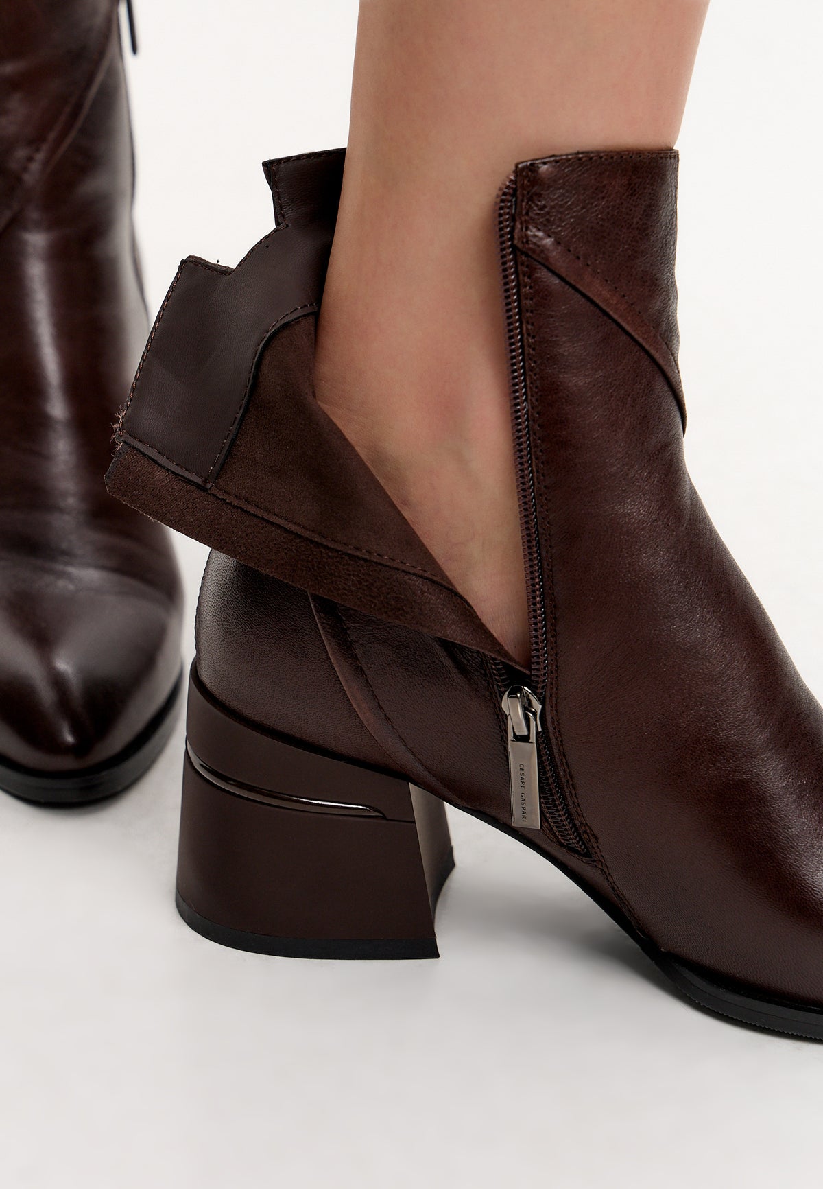 Sculpted Sophistication ankelboots – Mörkbrun