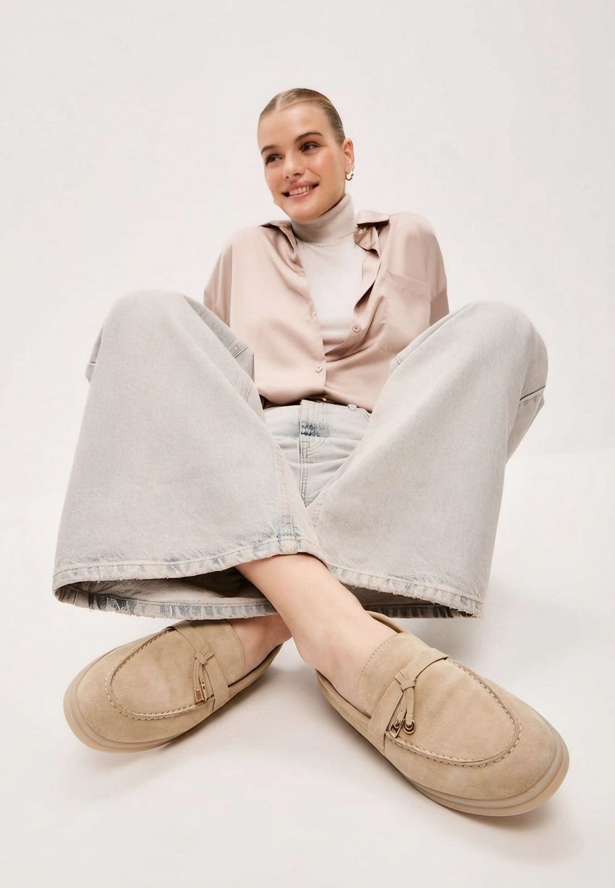 Winter Loafers Aemilia - Beige