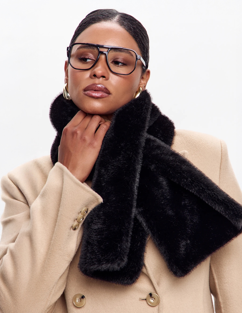FAUX FUR SCARF