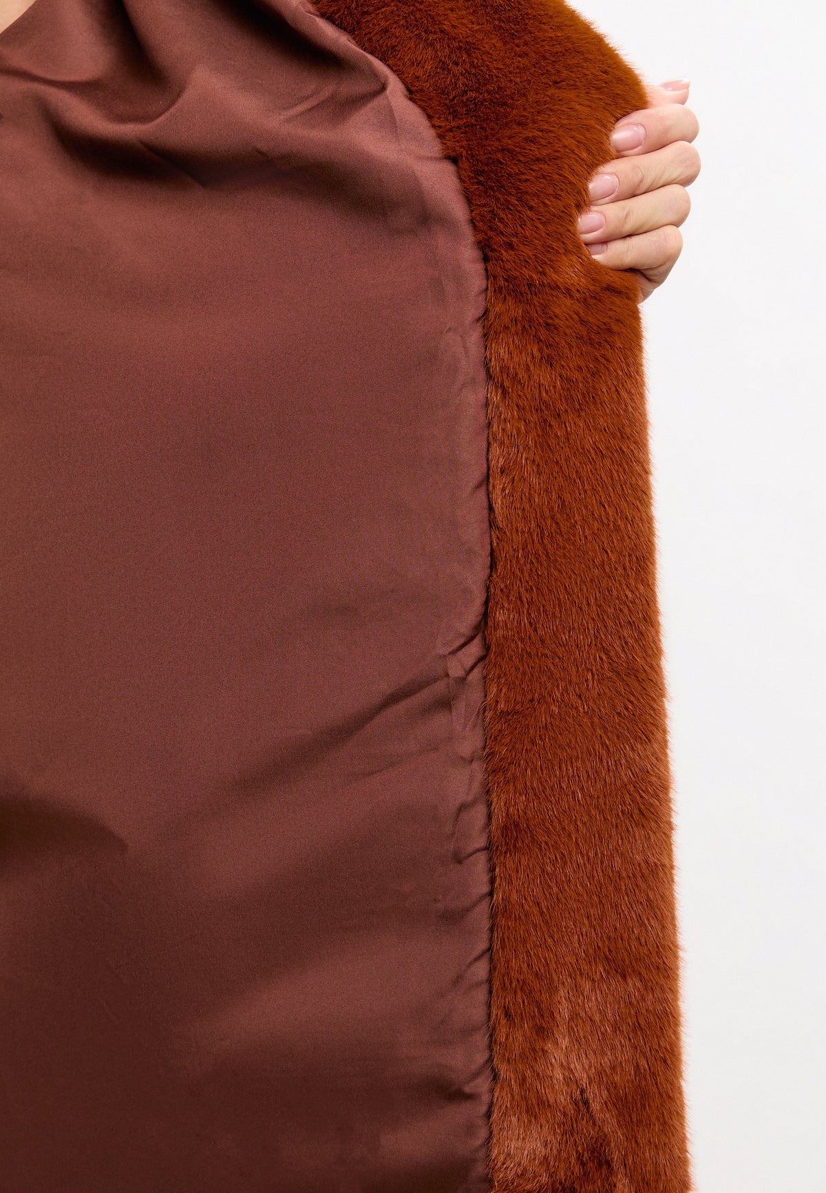 Autumn Fox Coat - Terracota