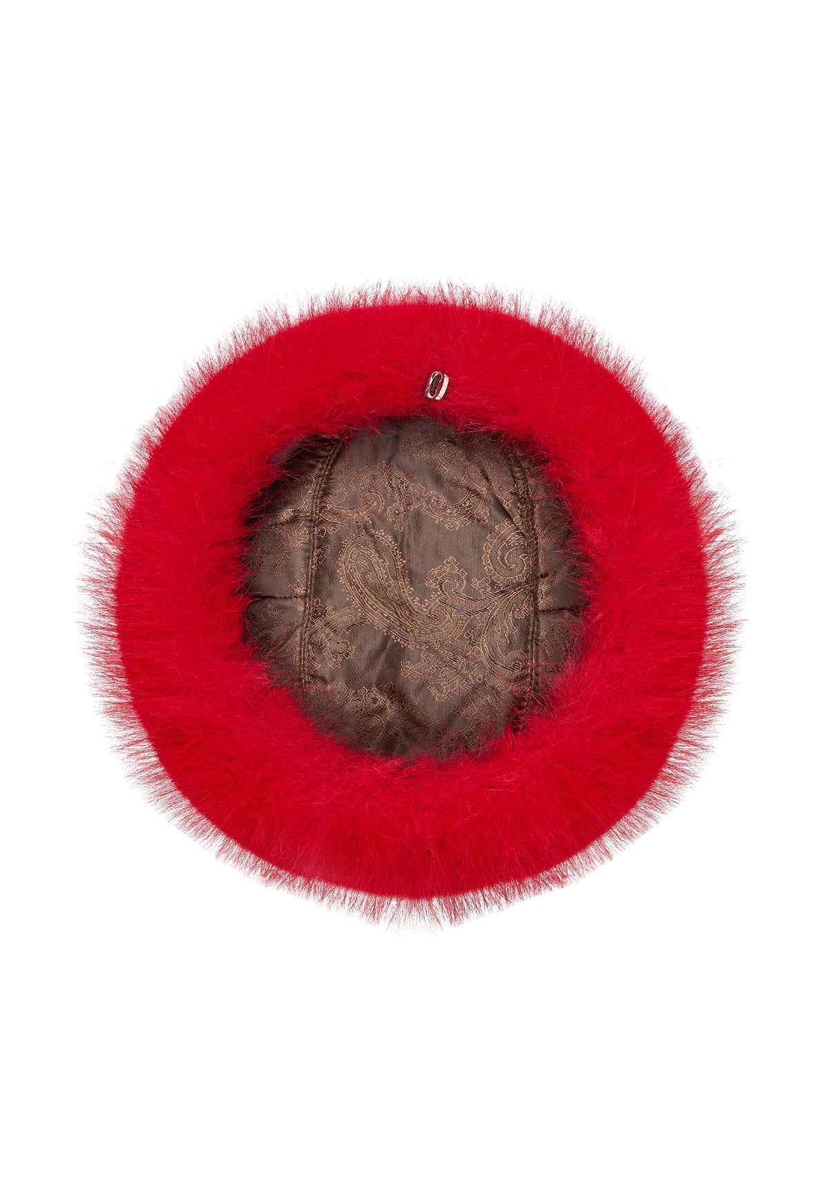 Cappello in pelliccia sintetica invernale – Rosso