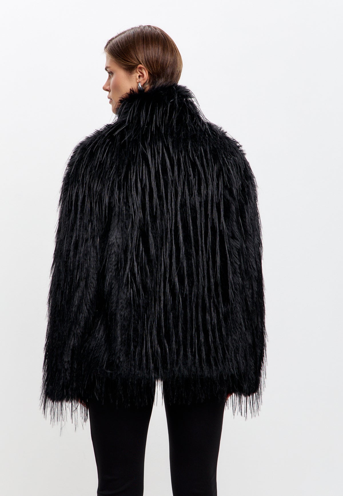 Midnight Wolf Jacket - Black